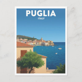 A Coastal Drive Through Puglia ポストカード