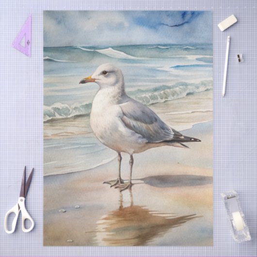 A Coastal Series Design 16 薄葉紙 (クラフト)