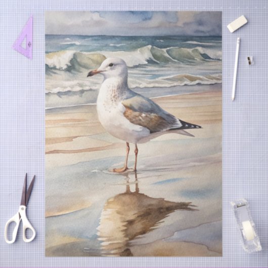 A Coastal Series Design 17 薄葉紙 (クラフト)