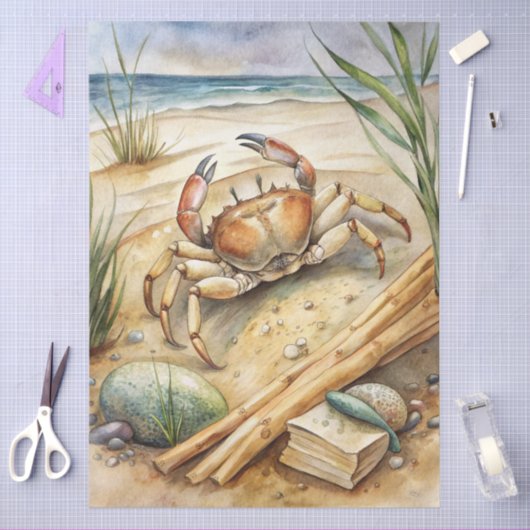 A Coastal Series Design 18 薄葉紙 (クラフト)