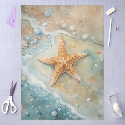 A Coastal Series Design 20 薄葉紙 (クラフト)