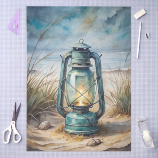 A Coastal Series Design 3 Tissue Paper 薄葉紙 (クラフト)