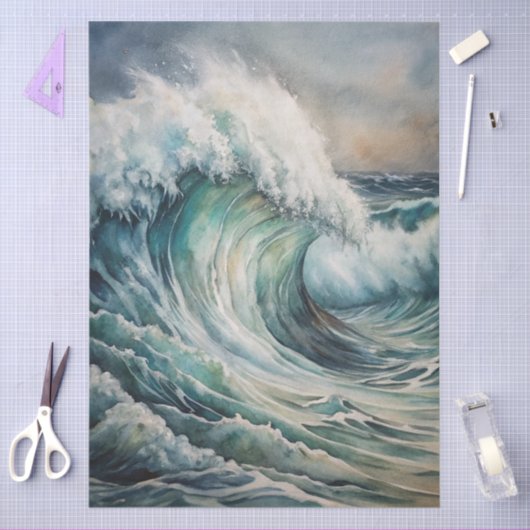 A Coastal Series Design 41 薄葉紙 (クラフト)