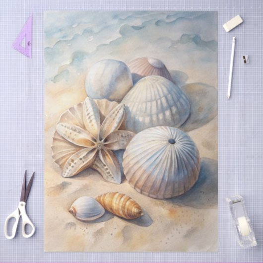 A Coastal Series Design 56 薄葉紙 (クラフト)