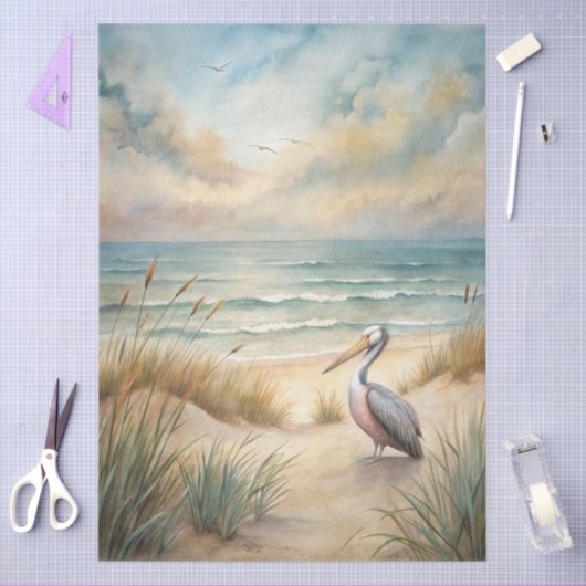 A Coastal Series Design 68 薄葉紙 (クラフト)