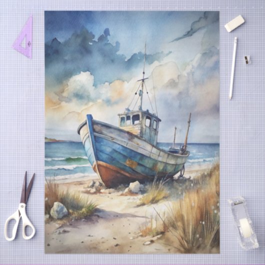 A Coastal Series Design 78 薄葉紙 (クラフト)