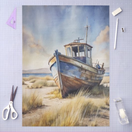 A Coastal Series Design 79 薄葉紙 (クラフト)