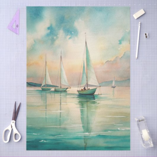 A Coastal Series Design 81 薄葉紙 (クラフト)