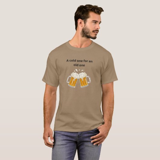 A cold one tシャツ (正面フル)