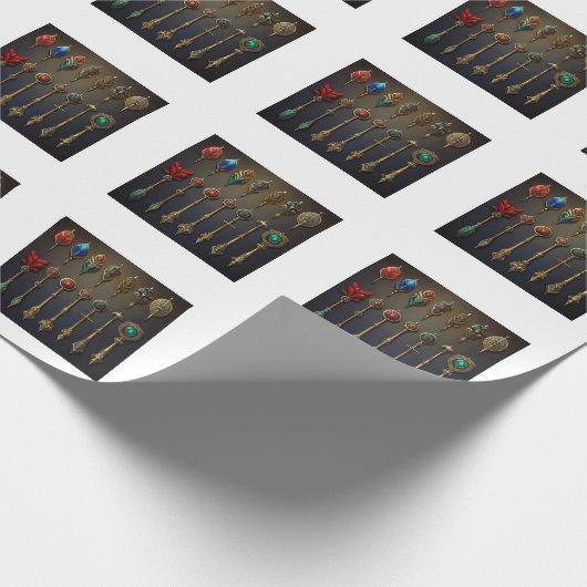 A Collection of Ancient Darts ラッピングペーパー (角)