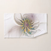 A colorful fractal ornament. Abstract Flower art バスタオルセット (ハンドタオル)