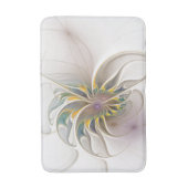 A colorful fractal ornament. Abstract Flower art バスマット (正面縦)