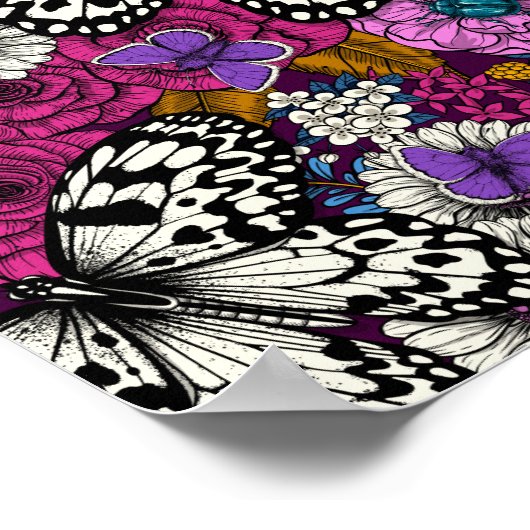 A colorful garden II ポスター (角)