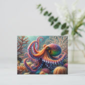 A Colorful Octopus ポストカード (スタンド正面)