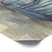 A Contemporary Male Posing Portrait ポスター (角)