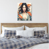 A Conversation Between Two Corners キャンバスプリント (インサイチュ (寝室))