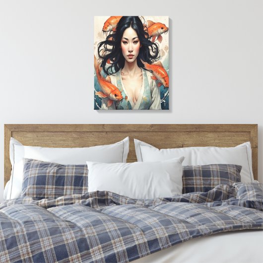 A Conversation Between Two Corners キャンバスプリント (インサイチュ (寝室))