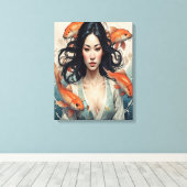 A Conversation Between Two Corners キャンバスプリント (インサイチュ (ウッドフロア))