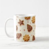 a coockie-print mug コーヒーマグカップ (左)