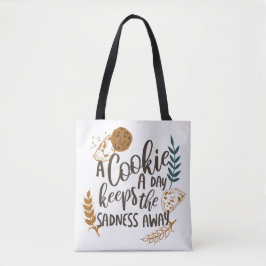A Cookie a 保 A Day theSloosy遠くに White ver トートバッグ
