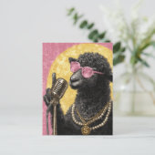 A Cool Black Sheep Singer ポストカード (スタンド正面)