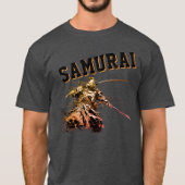 A cool, nostalgic version of a Japanese samurai Tシャツ