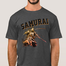 A cool, nostalgic version of a Japanese samurai Tシャツ