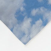 A corner of clouds フリースブランケット (角)
