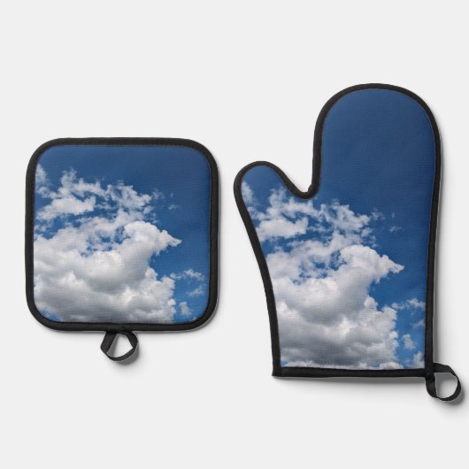 A corner of clouds 鍋つかみ&鍋敷きセット (正面)