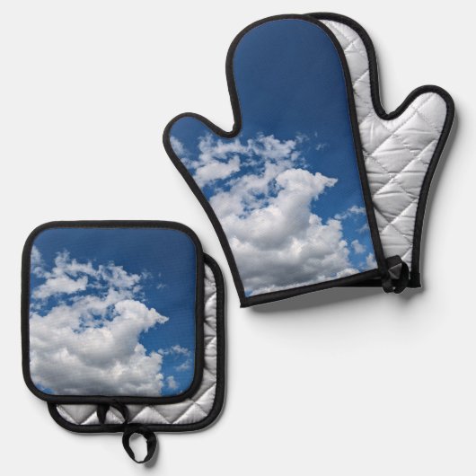 A corner of clouds 鍋つかみ&鍋敷きセット (正面/裏面)