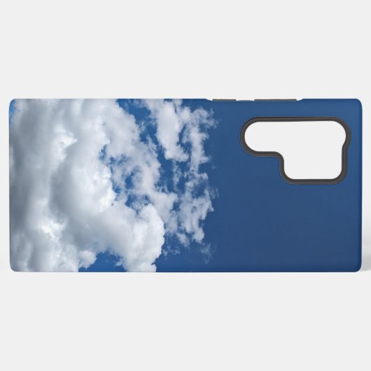 A corner of soft clouds samsung galaxyケース (裏面横)