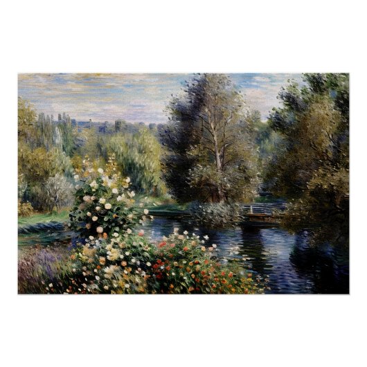 A Corner of the Garden at Montgeron (3) ポスター (正面)