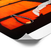 A Cosmic Wingspan "Orange Wine" Poster ポスター (角)