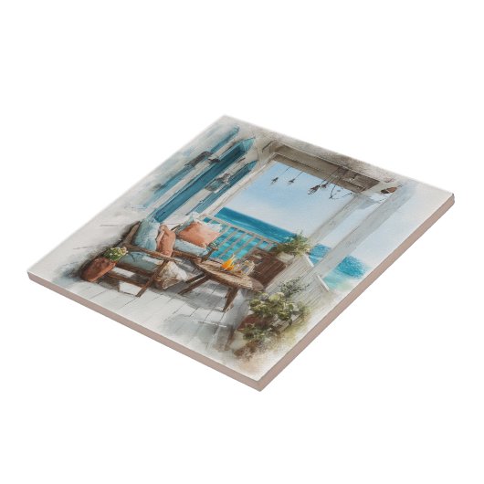 A Cosy Seaside Balcony タイル (側面)