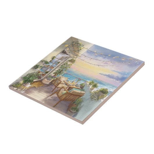 A Cosy Seaside Balcony タイル (側面)