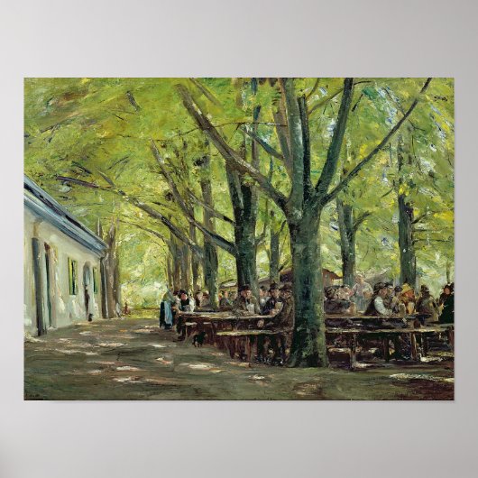 A Country Brasserie, Brannenburg, Bavaria, 1894 ポスター (正面)