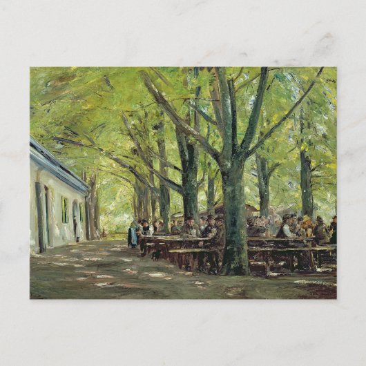 A Country Brasserie, Brannenburg, Bavaria, 1894 ポストカード (正面)