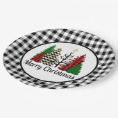 A Country Christmas ペーパープレート (アングル)