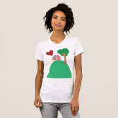 A Couple Dating Tシャツ (正面フル)
