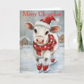 A Cow Ice Skating シーズンカード (正面)