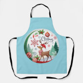 A Cozy Christmas Circle エプロン (正面)