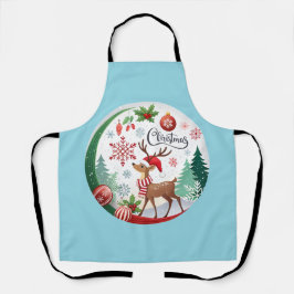 A Cozy Christmas Circle エプロン