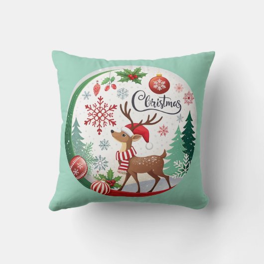 A Cozy Christmas Circle クッション (裏面)