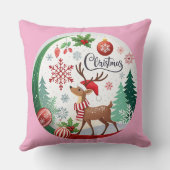 A Cozy Christmas Circle クッション (裏面)