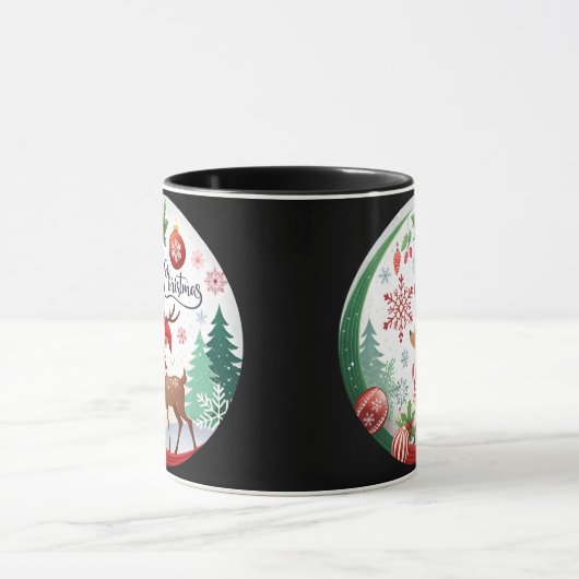 A Cozy Christmas Circle マグカップ (中央)