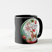 A Cozy Christmas Circle マグカップ (正面右)