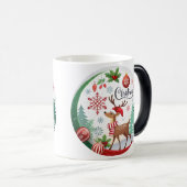 A Cozy Christmas Circle モーフィングマグカップ (正面右)