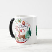 A Cozy Christmas Circle モーフィングマグカップ (正面左)