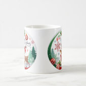 A Cozy Christmas Circle モーフィングマグカップ (中央)