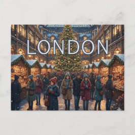 A Cozy Covent Garden - Christmas in London ポストカード